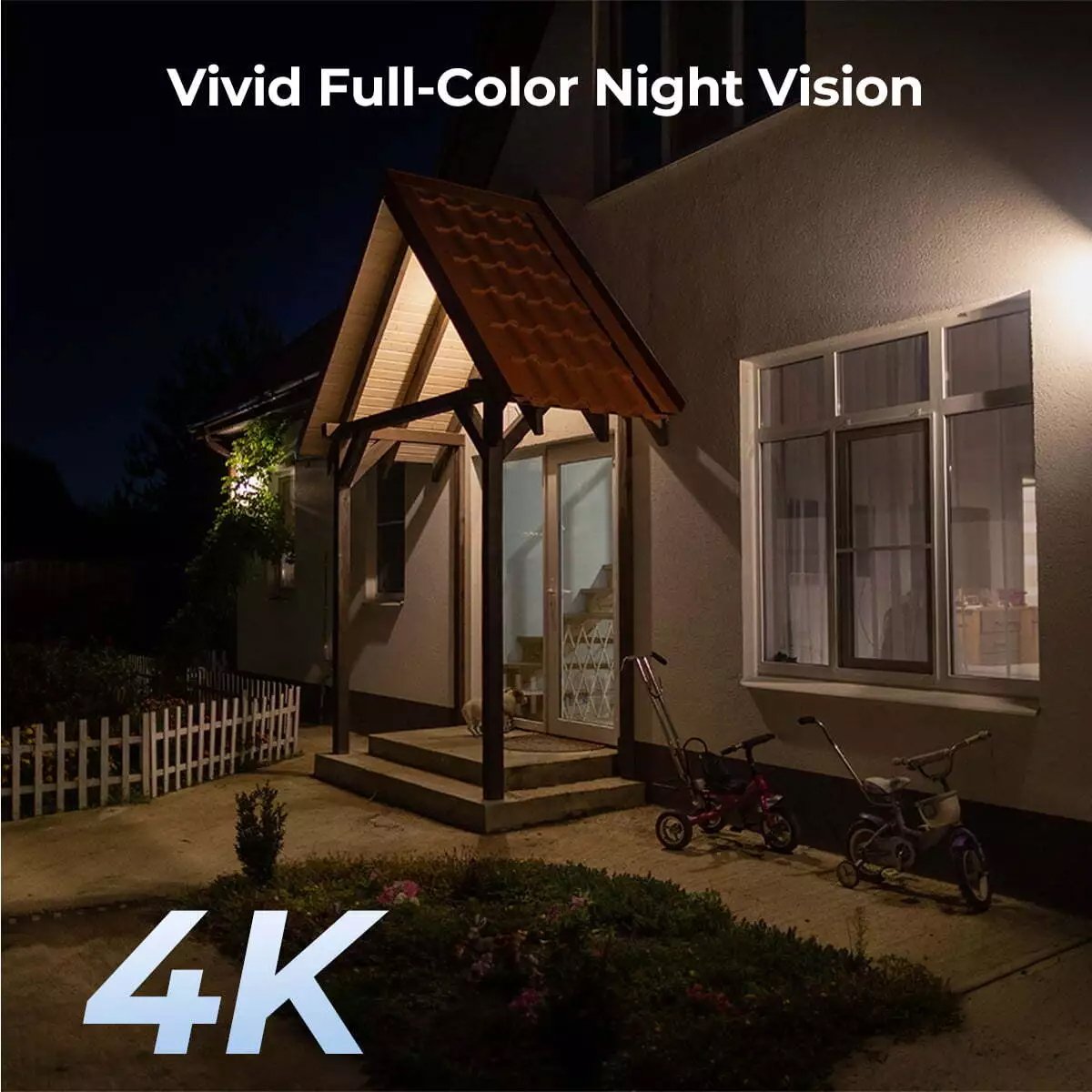 Videocamera di Sorveglianza 4K 8MP Argus PT Ultra con Pannello Solare, BWPT4K04SP64 REOLINK - immagine 4