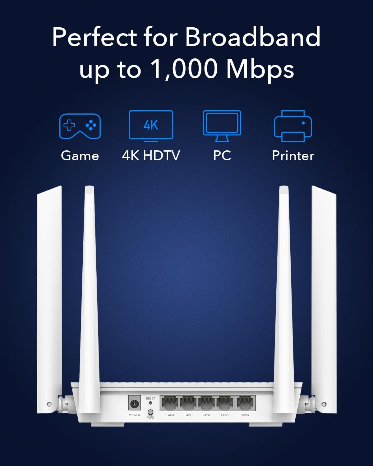 Mesh Router Wi-Fi 6 AX3000 Dual Band Gigabit, WR3000S CUDY - immagine 4