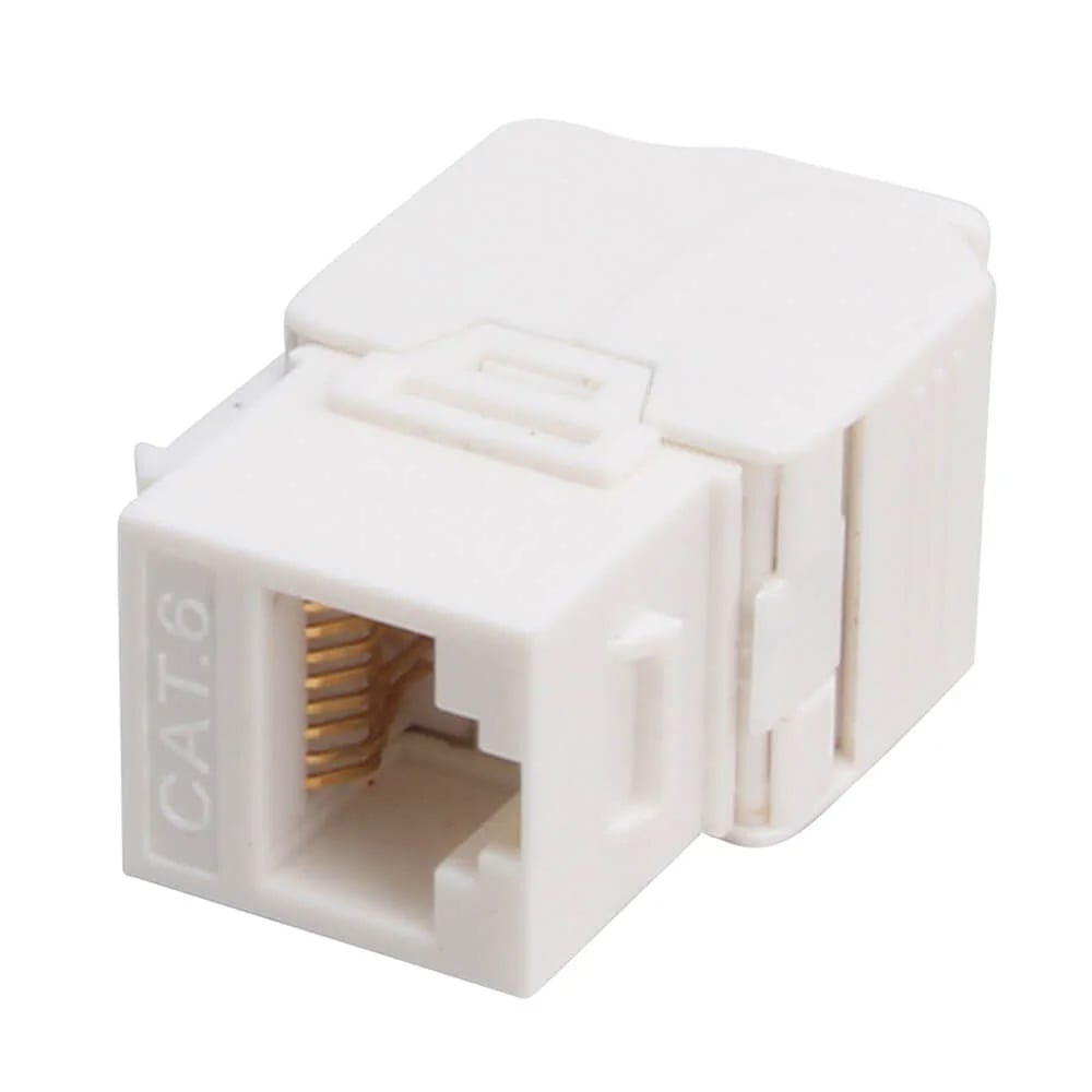 Frutto Keystone RJ45 UTP Cat.6 Tooless Bianco TECHLY PROFESSIONAL - immagine 4