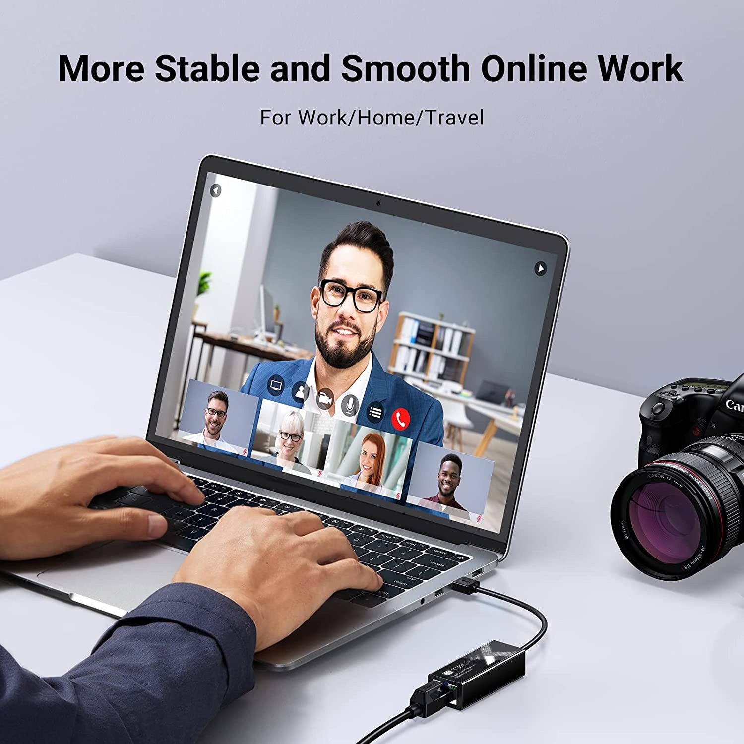 Adattatore di Rete Gigabit USB tipo A SuperSpeed TECHLY - immagine 3