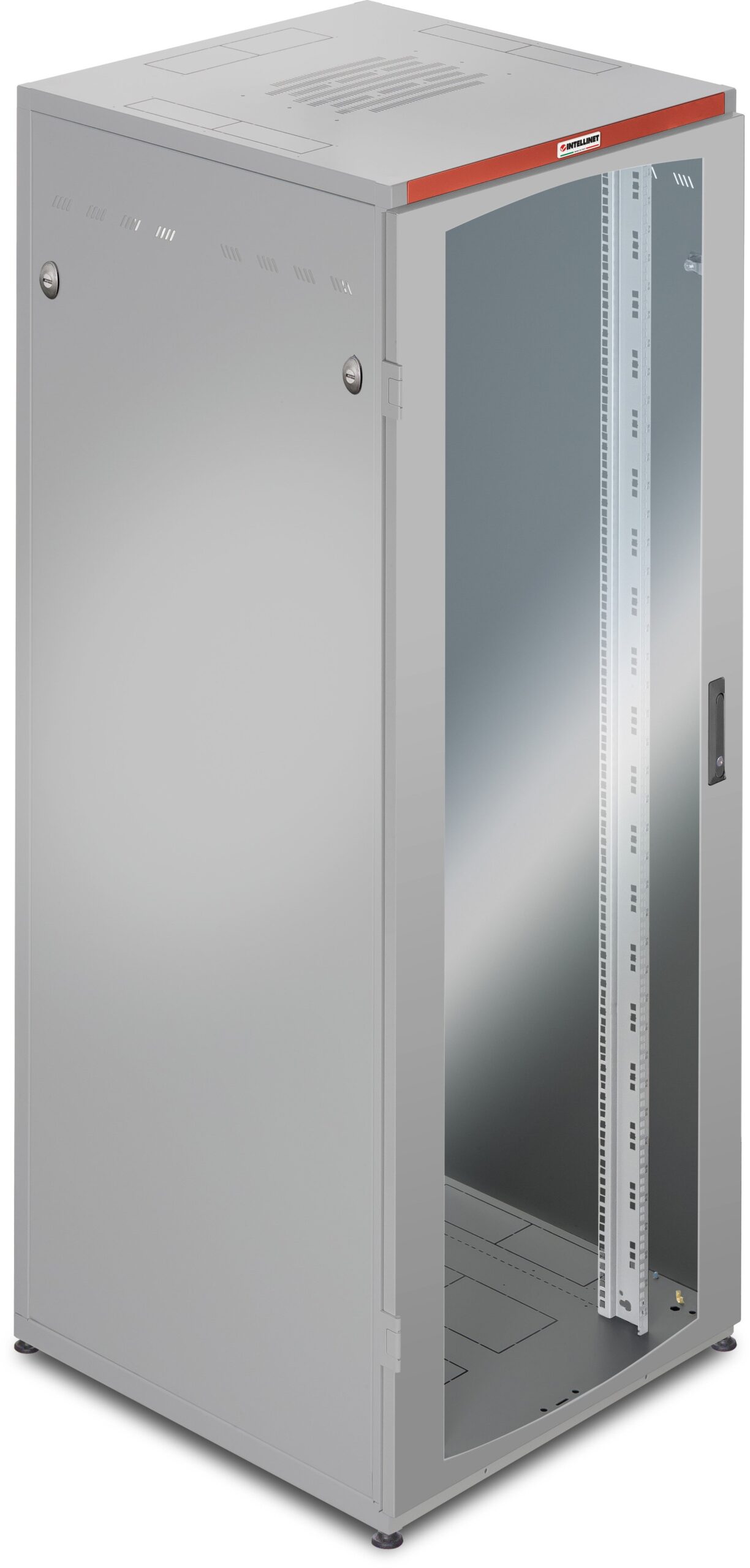 Armadio Rack NextGen 19'' 800x800 42U Grigio INTELLINET - immagine 4