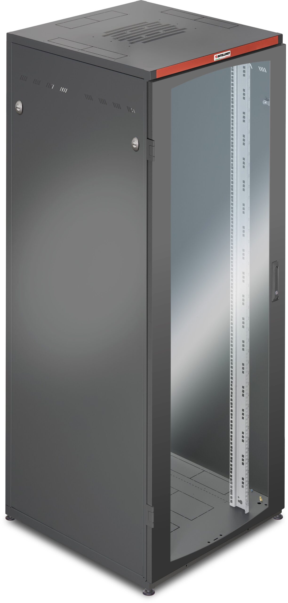 Armadio Rack NextGen 19'' 800x800 42U Nero INTELLINET - immagine 4