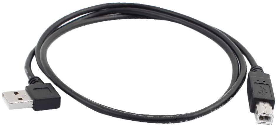 Cavo EASY-USB 2.0 Tipo A Maschio Angolato a Tipo B Maschio 0,5m DELOCK - immagine 4