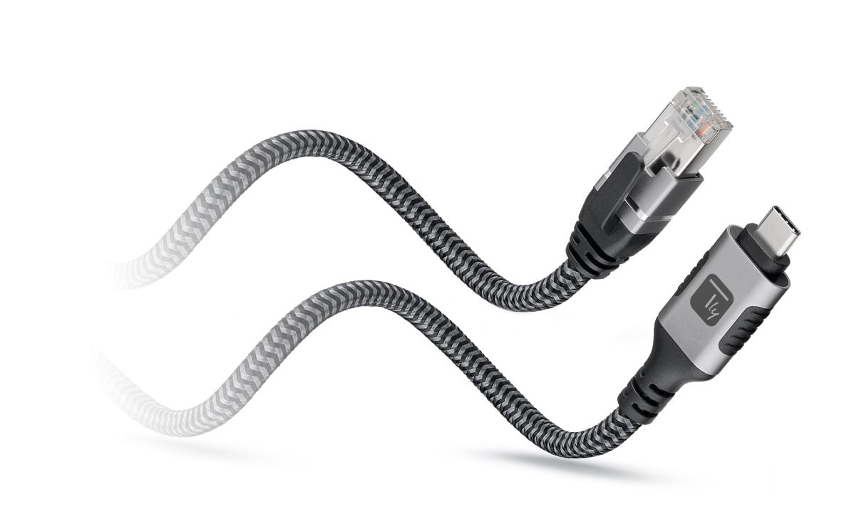 Cavo USB-C™ Maschio a Ethernet RJ45 Maschio 3m TECHLY - immagine 3