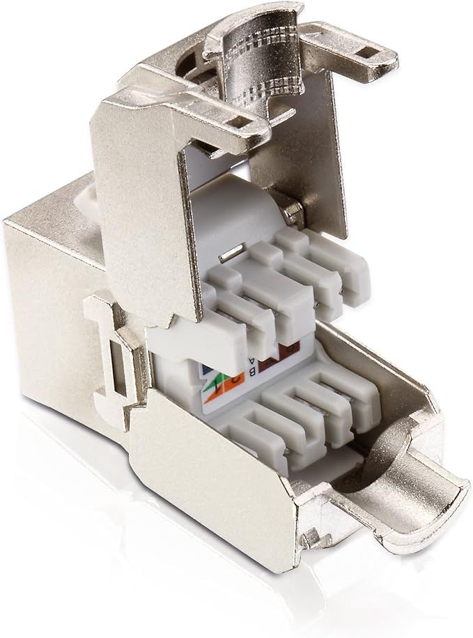 Frutto Keystone RJ45 Cat.6A STP Tool-Free 16.60mm TECHLY PROFESSIONAL - immagine 4