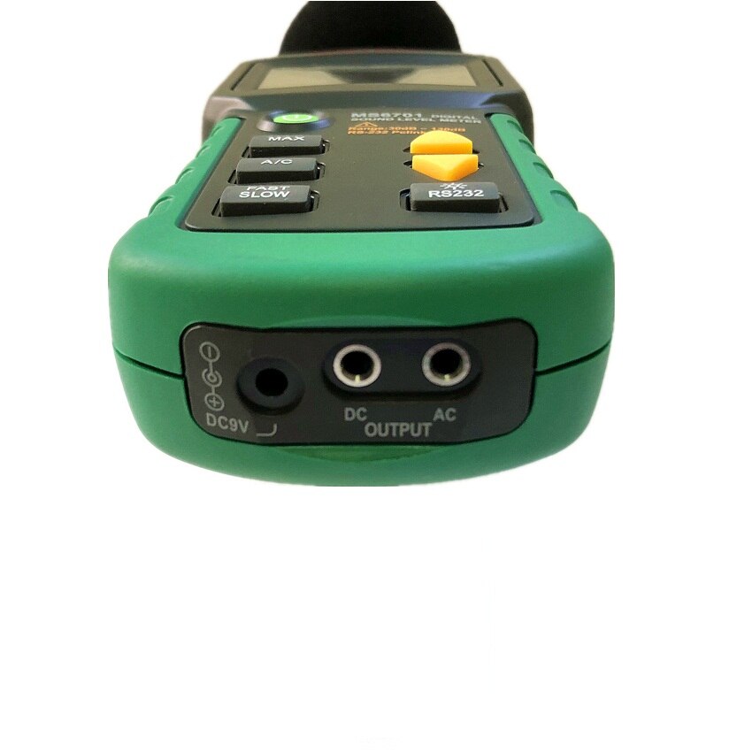 Fonometro Digitale Professionale con Interfaccia USB, MS6701 MASTECH - immagine 4