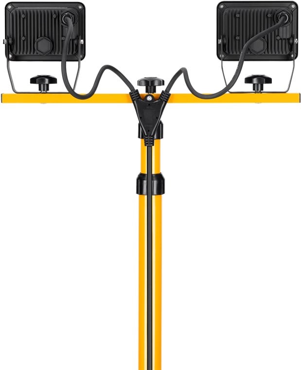 Faretto da lavoro a LED con Treppiede Telescopico 2x20W GOOBAY - immagine 4