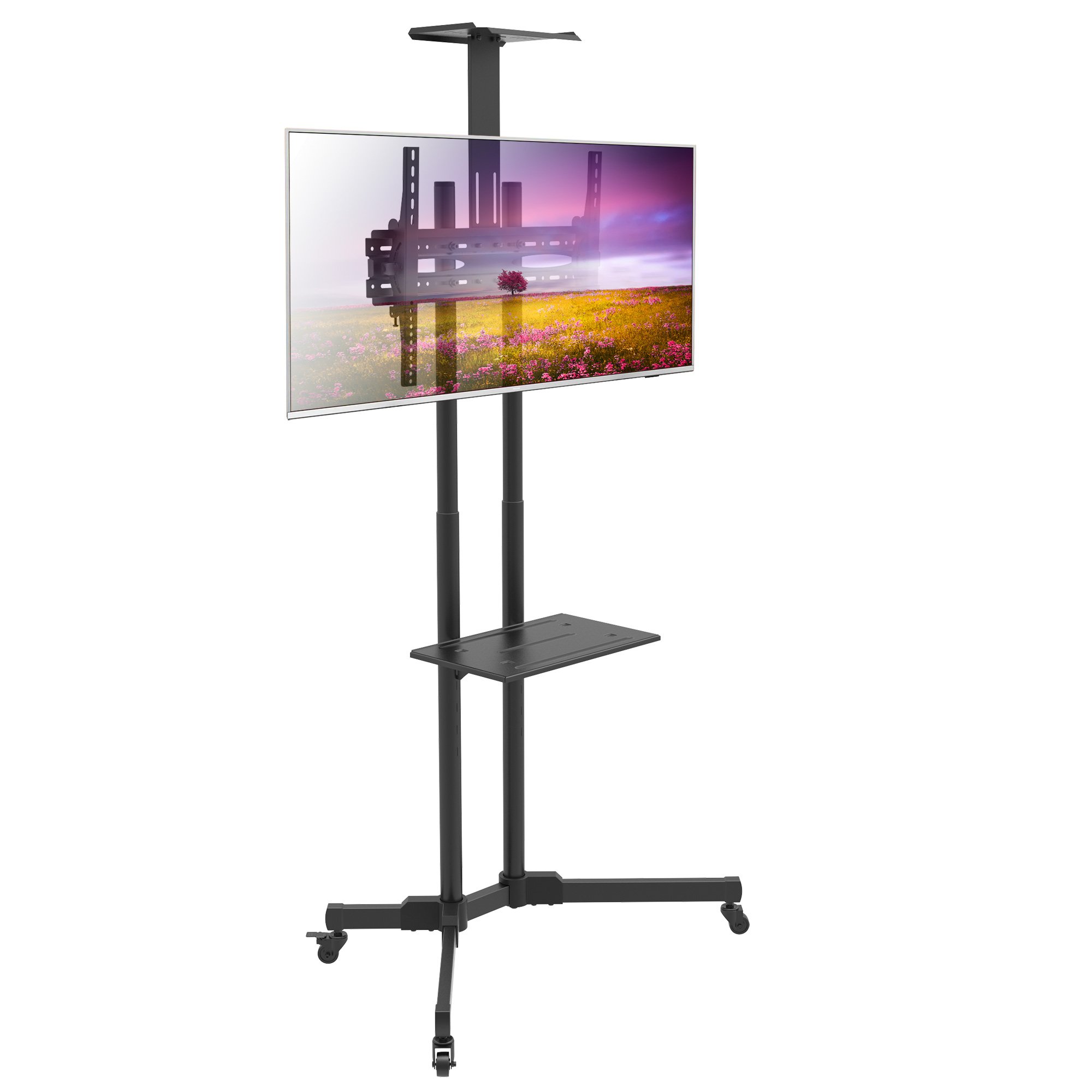 Trolley da Pavimento con Mensola per TV LCD/LED/Plasma 37-70'' TECHLY - immagine 3