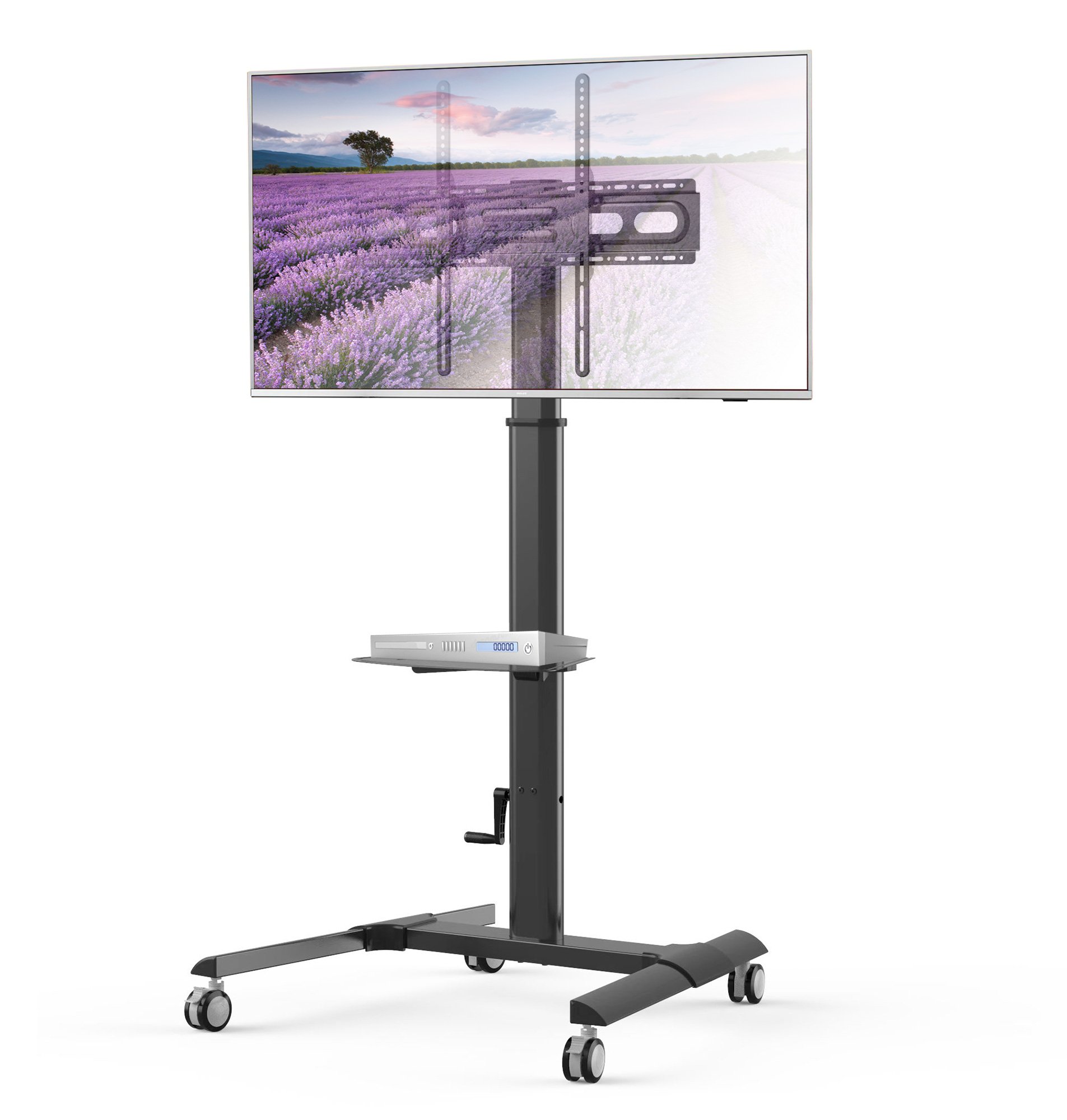 Trolley da Pavimento con Mensola per TV LCD/LED/Plasma 32-70'' TECHLY - immagine 4