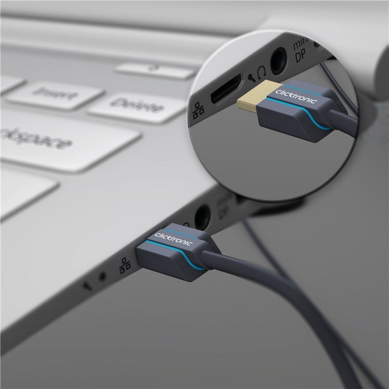 Cavo HDMI™ 2.0 Super Sottile 4K@60Hz 1m CLICKTRONIC - immagine 4