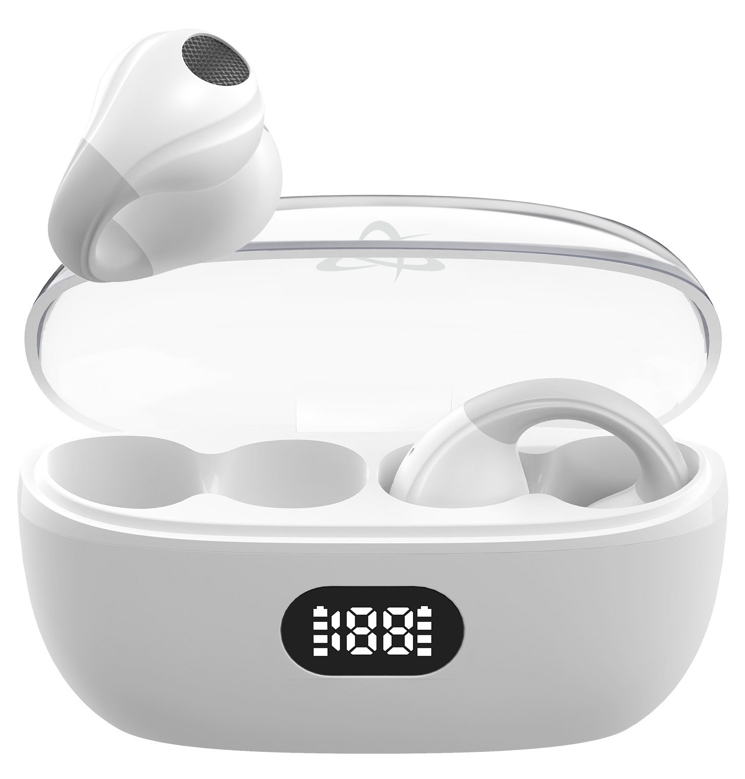 Cuffie Auricolari Bluetooth con Microfono EB-OWS14 Bianco SBOX - immagine 4