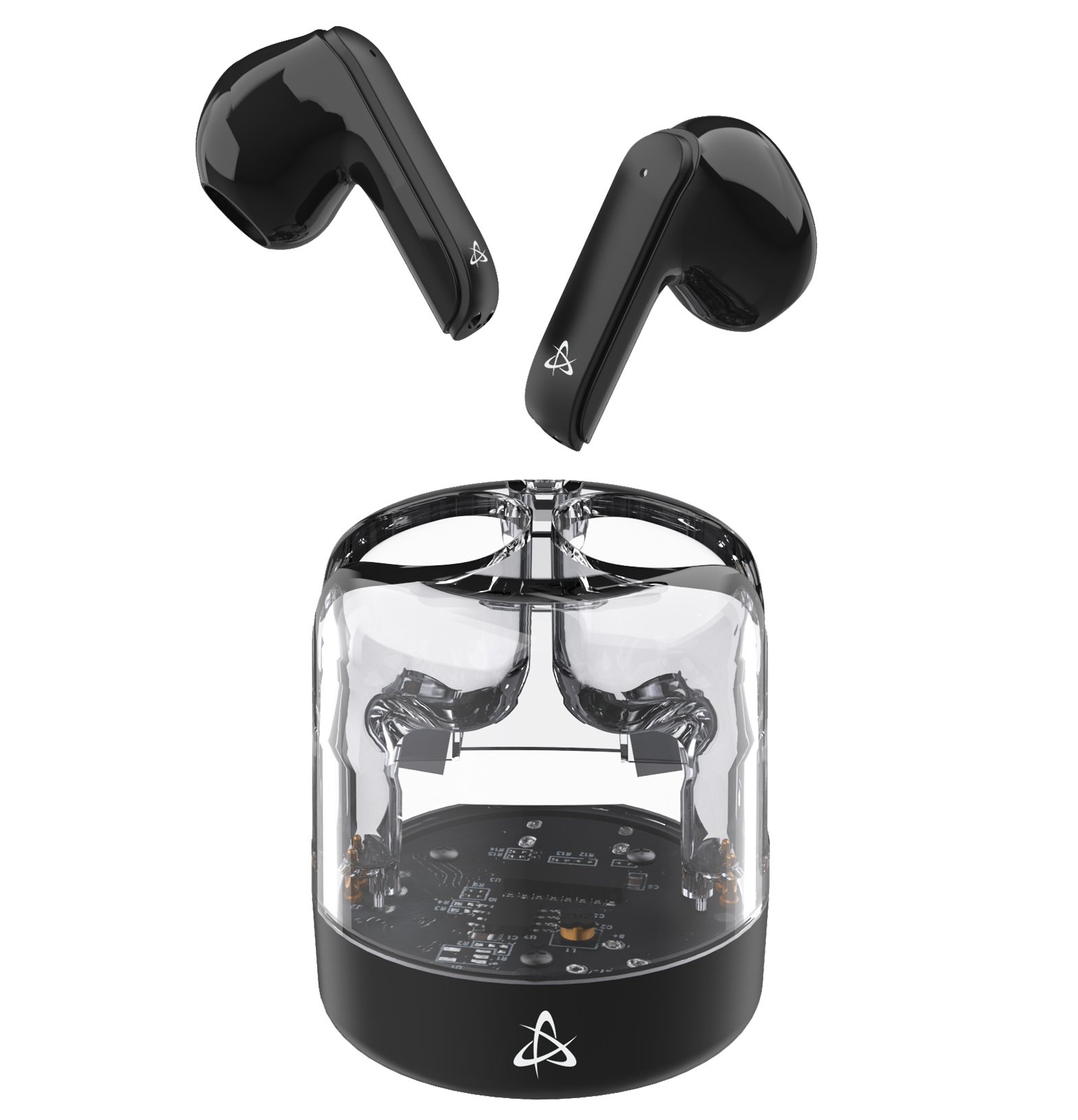 Cuffie Auricolari con Microfono Bluetooth EB-TWS12 Nero SBOX - immagine 4