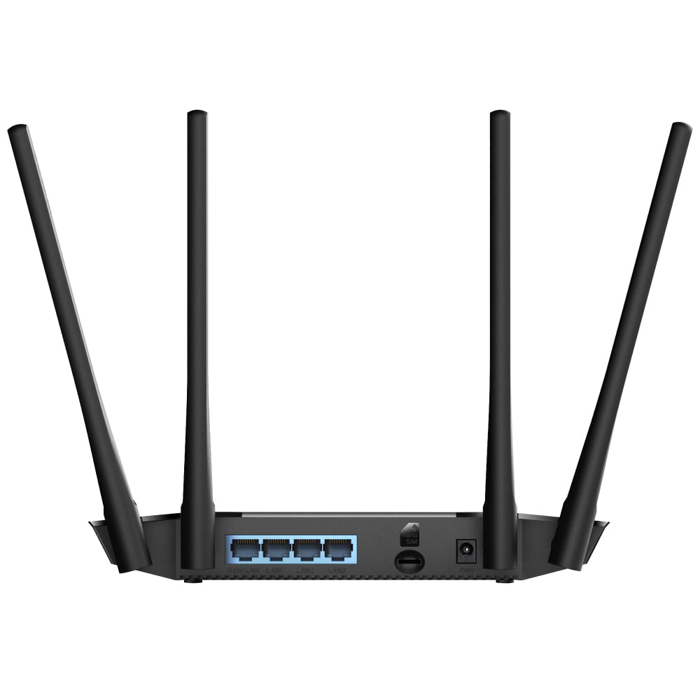 Router WiFi 4G LTE con Sim 300Mbps Porta LAN/WAN, LT400 CUDY - immagine 3