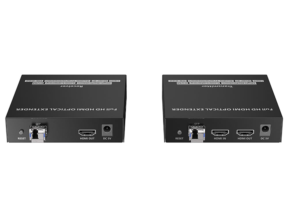 Extender Ottico KVM HDMI Over IP Full HD Non Compresso fino a 40Km TECHLY - immagine 3