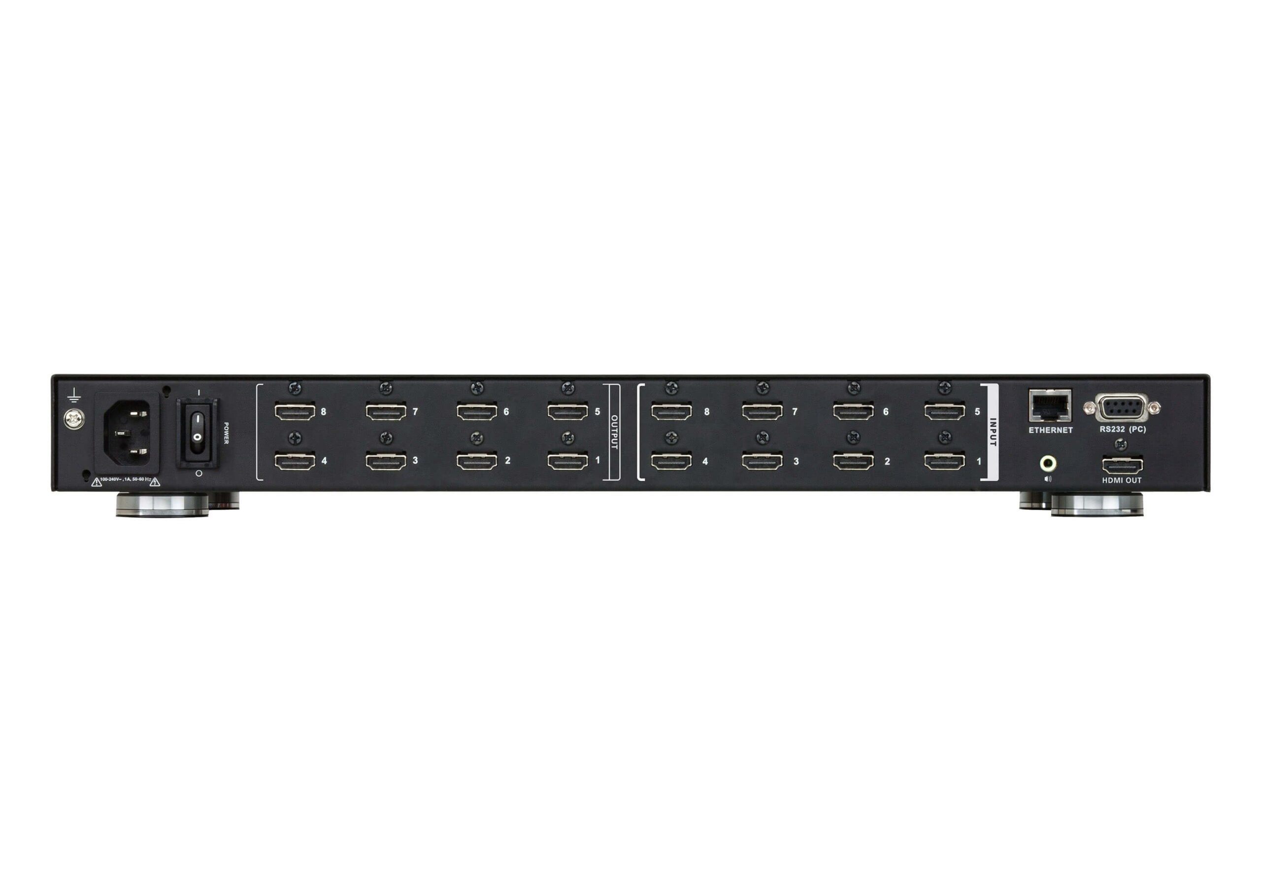 Matrix HDMI 8x8 con Videowall e Scaler, VM5808HA ATEN - immagine 3