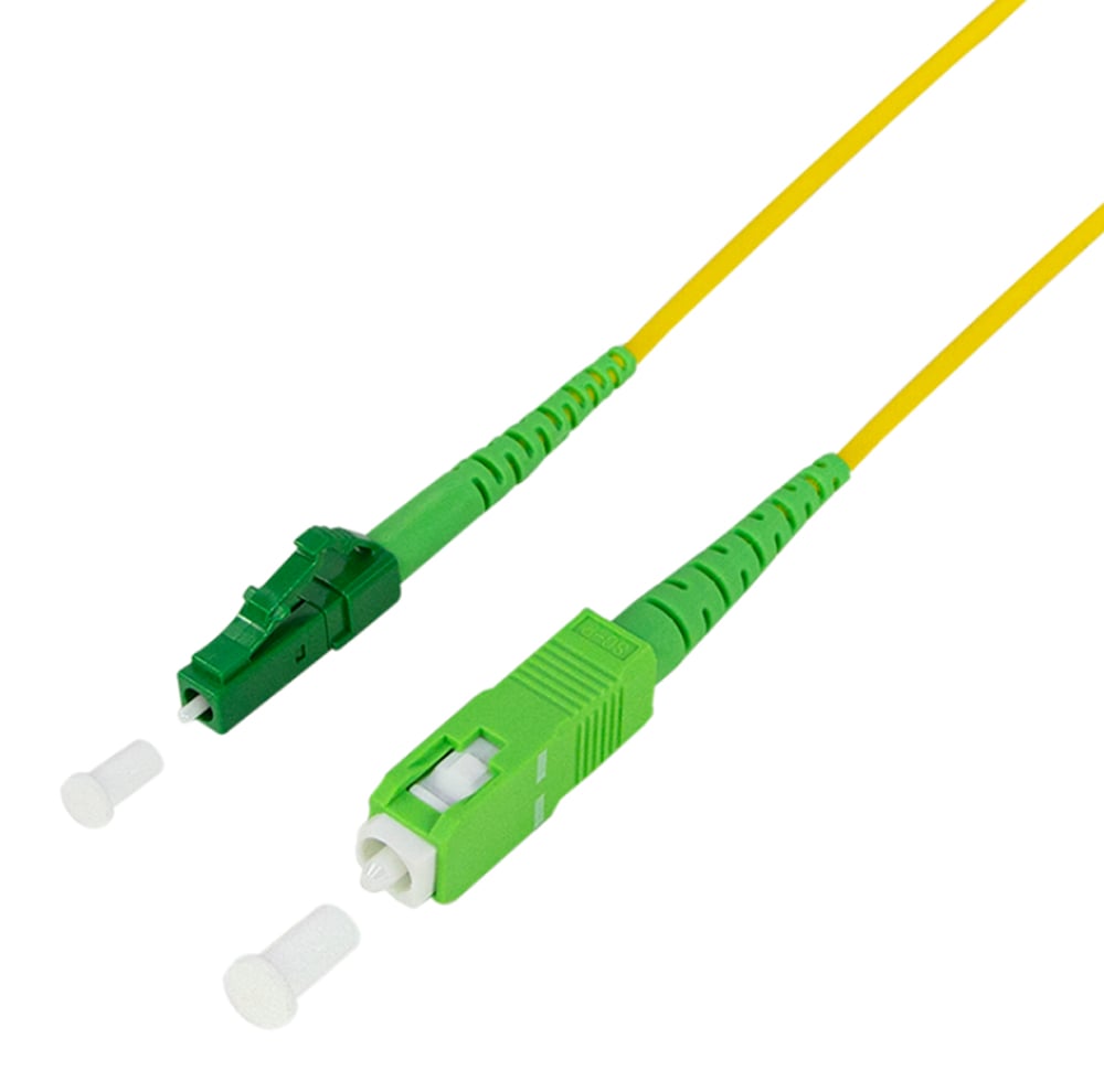 Cavo Fibra Ottica Monomodale OS2 SC/APC LC/APC 9/125 1 m LOGILINK - immagine 3