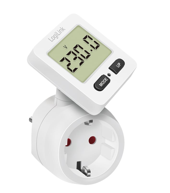Contatore di Energia con Display Ruotabile di 180° LOGILINK - immagine 3