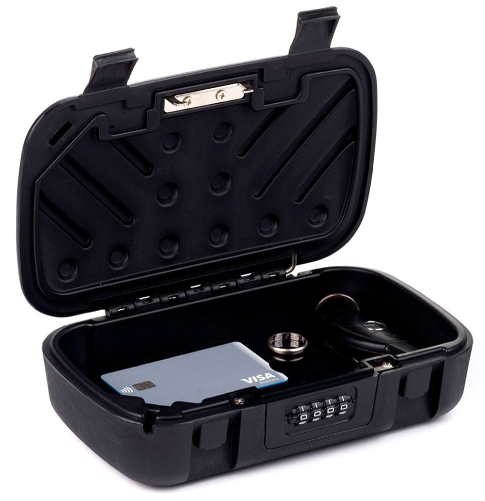 Cassaforte Portatile Cassetta di Sicurezza a Combinazione TECHLY - immagine 4