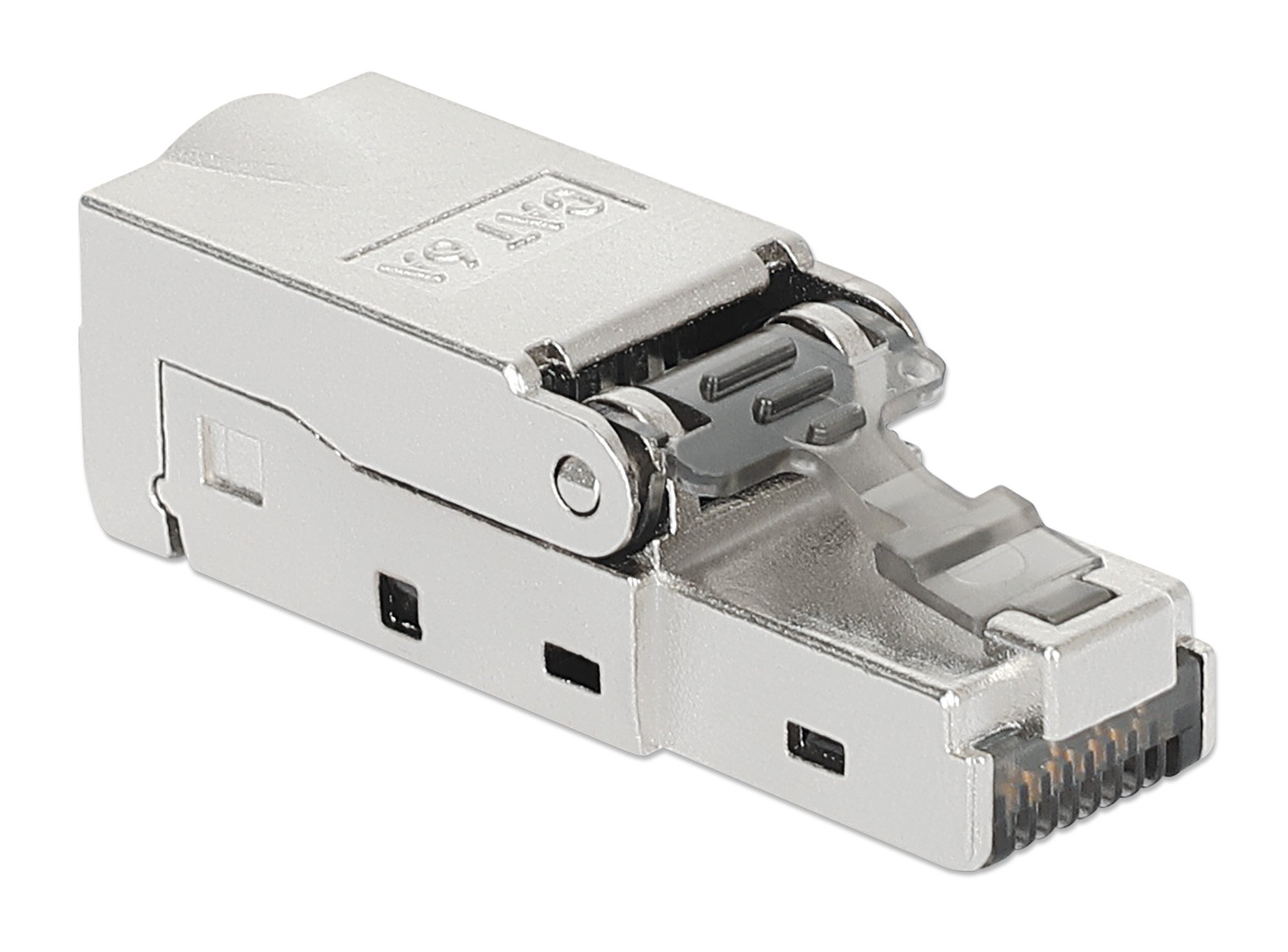 Connettore Plug RJ45 8P8C Cat.6A Schermato STP INTELLINET - immagine 3