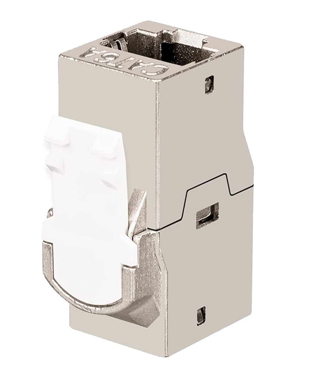 Accoppiatore di Rete RJ45 Cat.6A F/F Schermato FTP da pannello 16.5mm TECHLY PROFESSIONAL - immagine 3