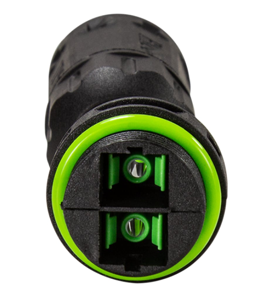 Connettore Fibra Ottica SC Duplex Impermeabile IP68 con Due Pressacavi LOGILINK - immagine 4