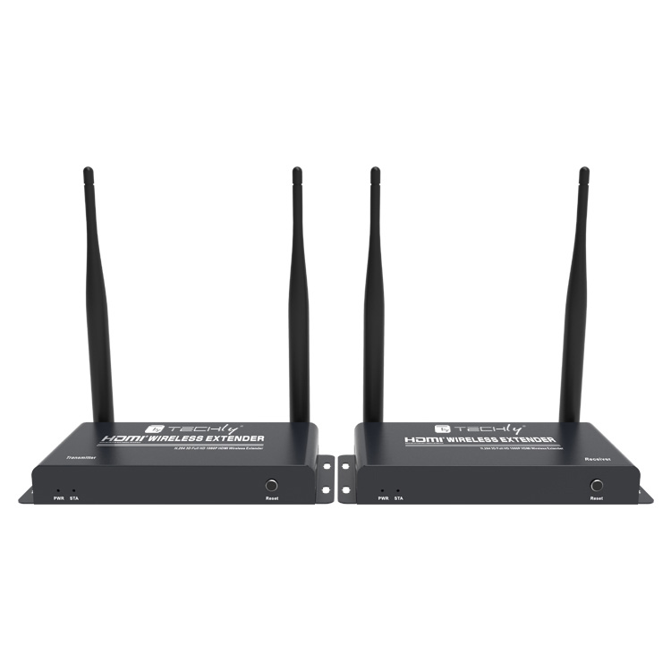 Kit Wireless Extender HDMI fino a 200m TECHLY - immagine 3