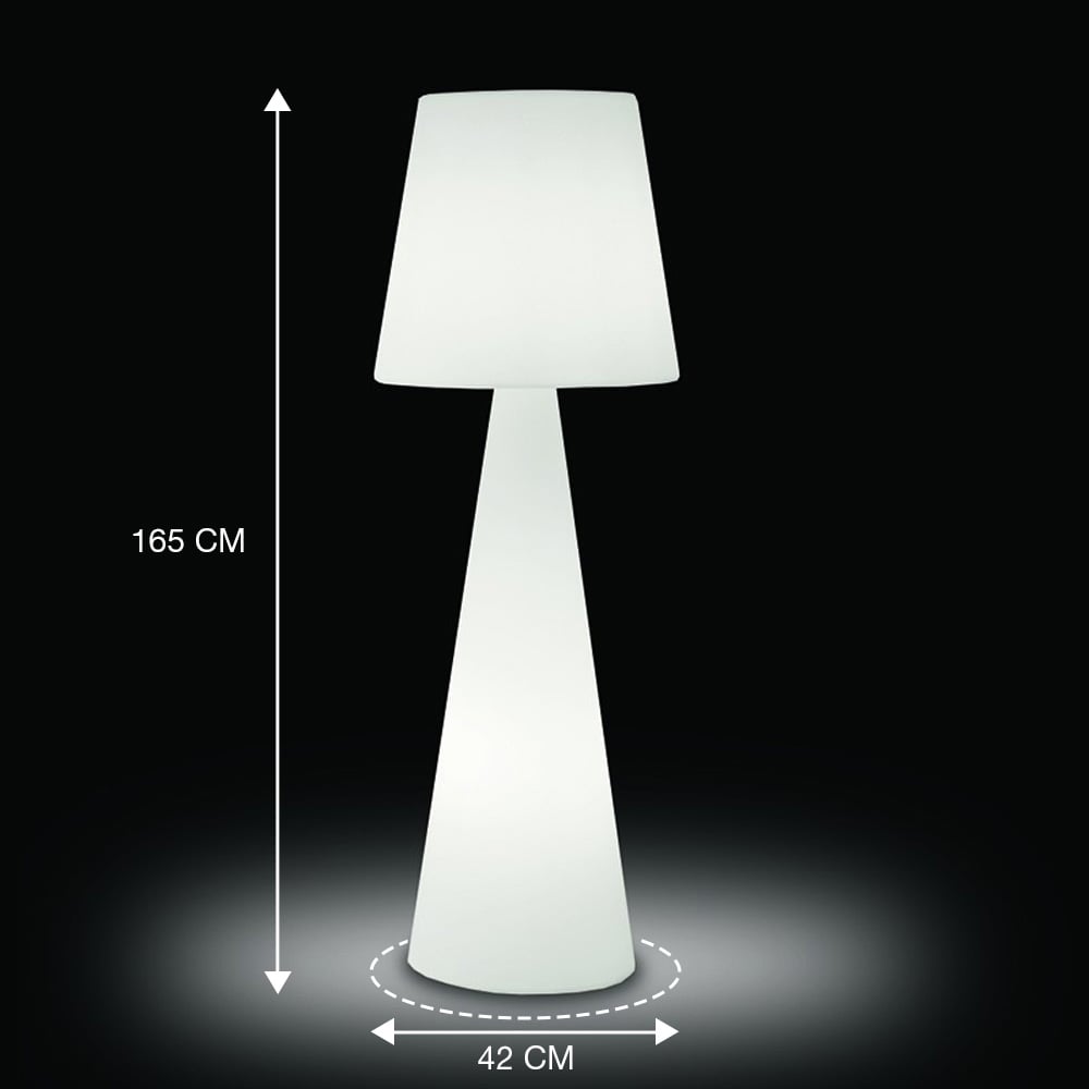 Lampada LED RGB da Pavimento Multicolor 16 Colori Regolazione Intensità IP66 TECHLY - immagine 4