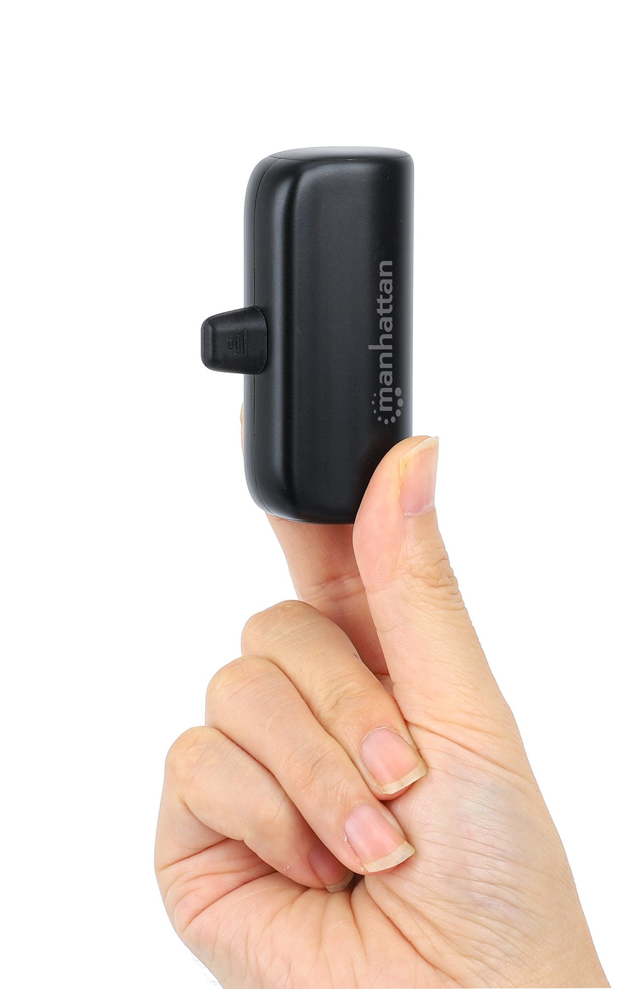Power Bank PD 5000 mAh con Presa USB-C™ Integrata 20W Nero MANHATTAN - immagine 4