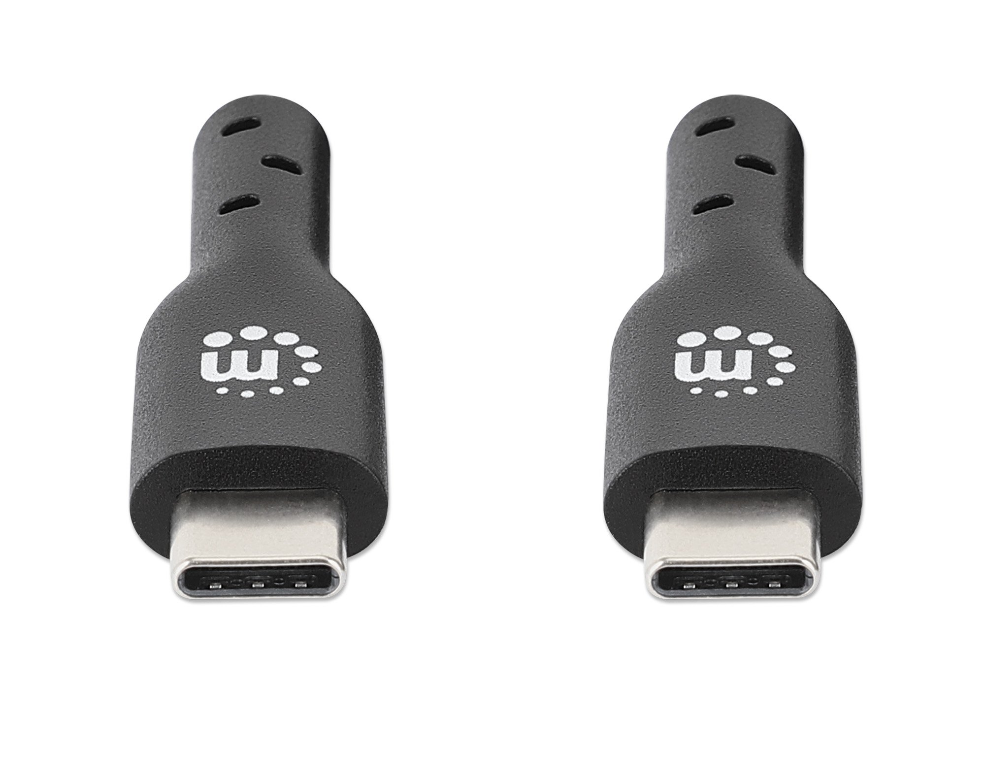 Cavo USB-C™ Maschio/Maschio USB 2.0 2m Nero MANHATTAN - immagine 4