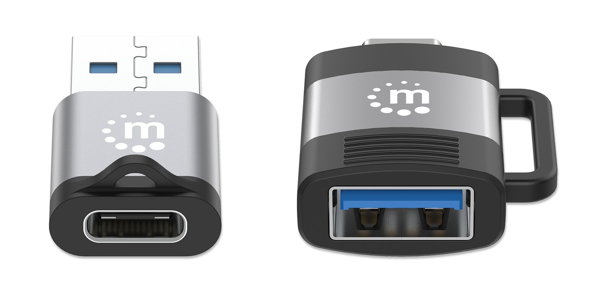 Set 2 Adattatori USB-C™ a USB-A & USB-A a USB-C™ MANHATTAN - immagine 4