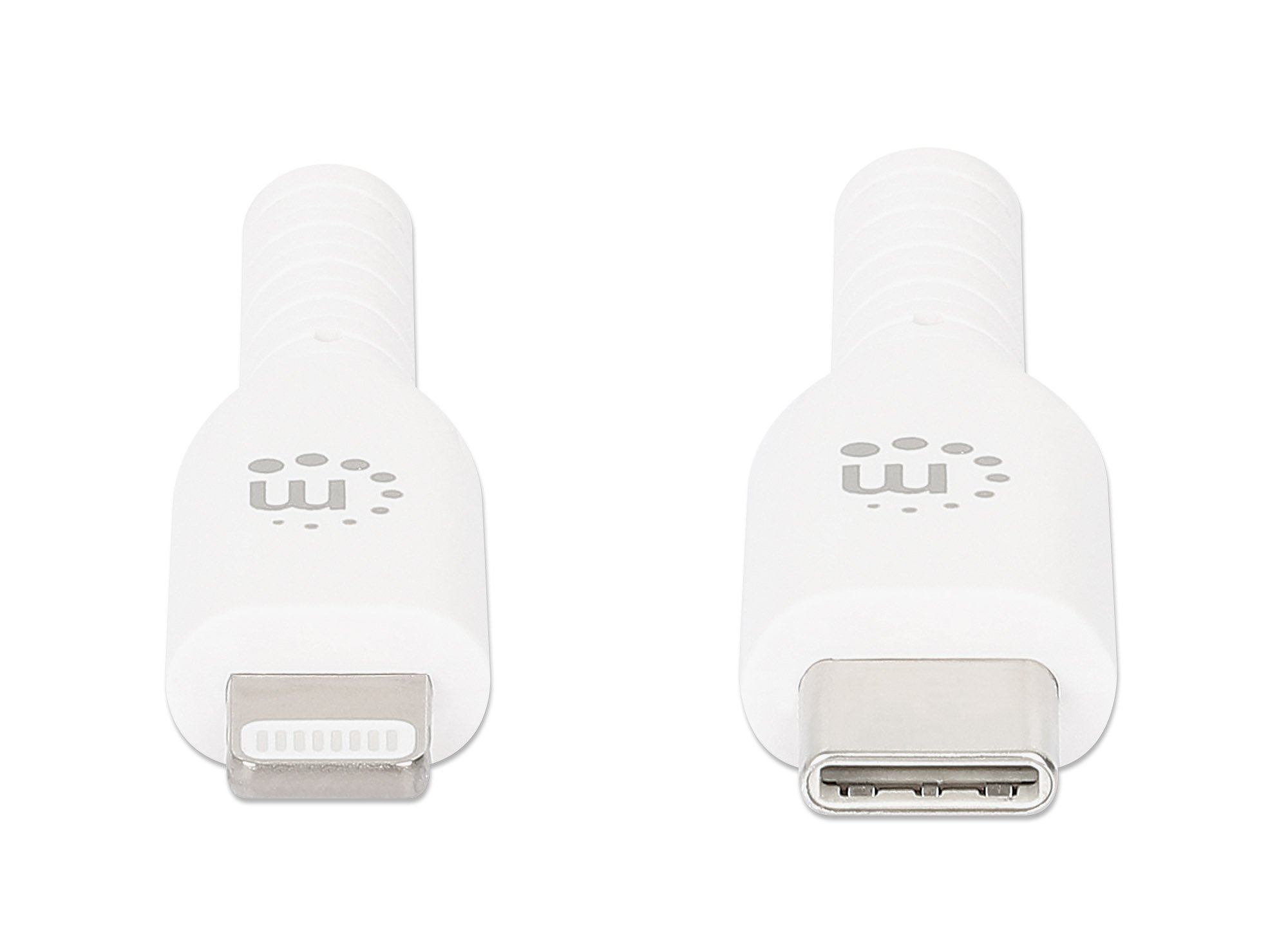 Cavo di Ricarica e Sincronizzazione USB-C™ a Lightning® 2m Bianco MANHATTAN - immagine 4