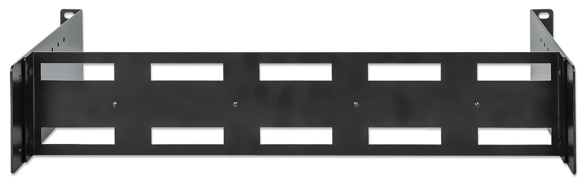 Kit guida DIN regolabile per montaggio su rack da 19'', 2U INTELLINET - immagine 4