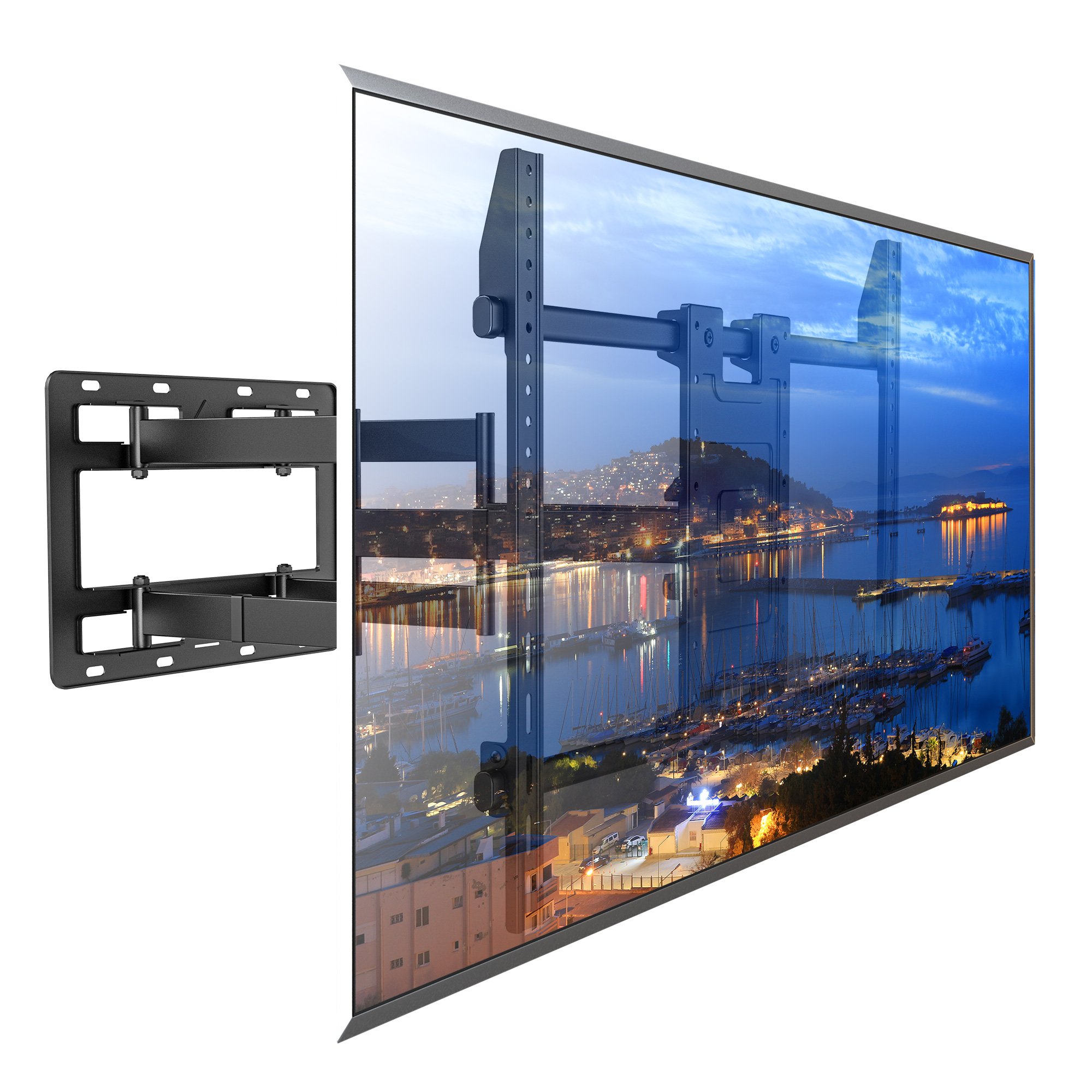 Supporto a Muro per TV LED LCD 55-100'' Full-Motion TECHLY - immagine 3