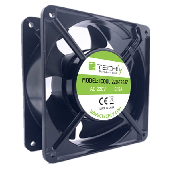 Ventola per PC 120x120x38 220V TECHLY - immagine 3