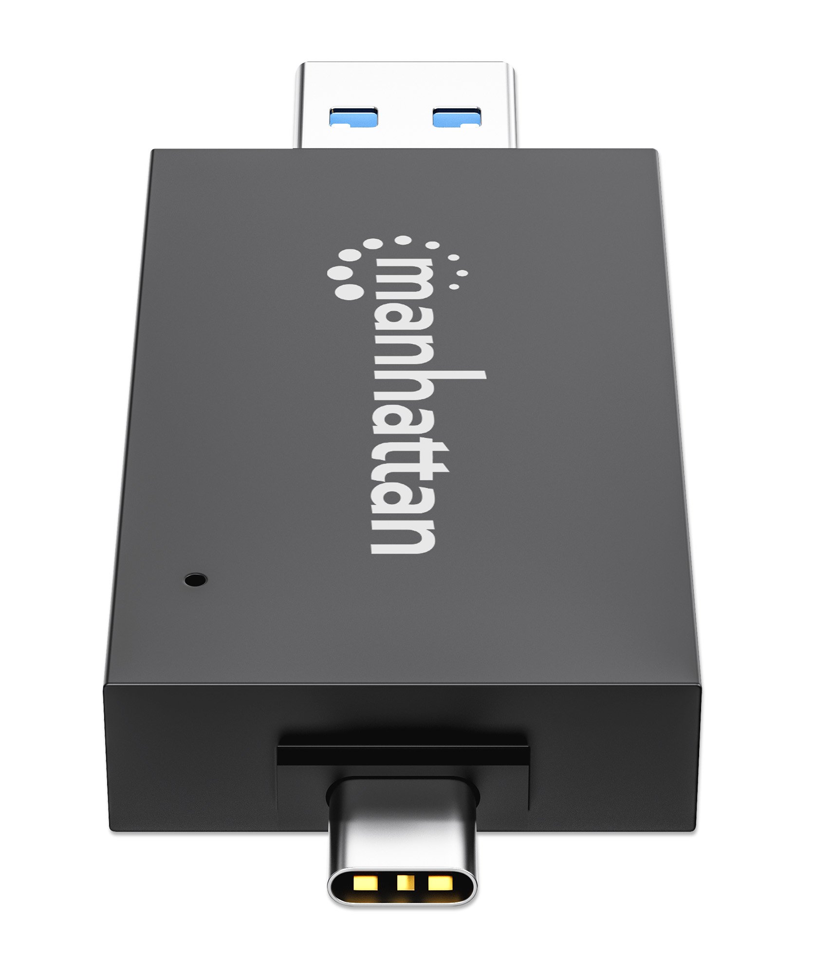 Lettore/Scrittore USB 3.0 Combo USB-C™/USB-A Multi-Schede MANHATTAN - immagine 5