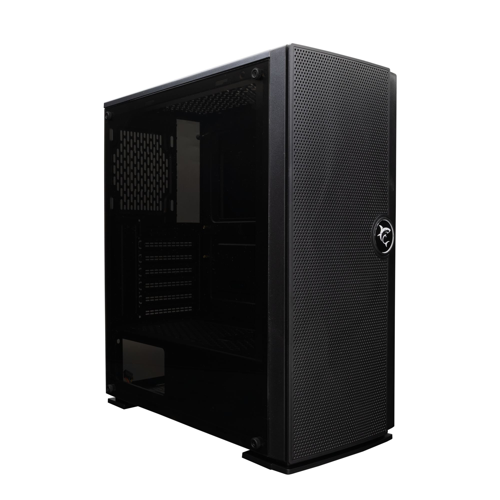 Case PC Chassis ATX Mid Tower Nero WHITE SHARK