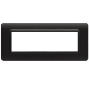Placca Tecnopolimero S44 7 Moduli Grigio AVE