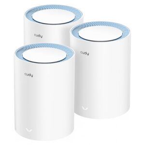 Sistema Wi-Fi Mesh AC1200 Dual Band per Tutta la Casa, M1200 3pz CUDY