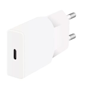 Caricatore Alimentatore GaN USB-C&trade; (PD) da Muro 20W Bianco LOGILINK