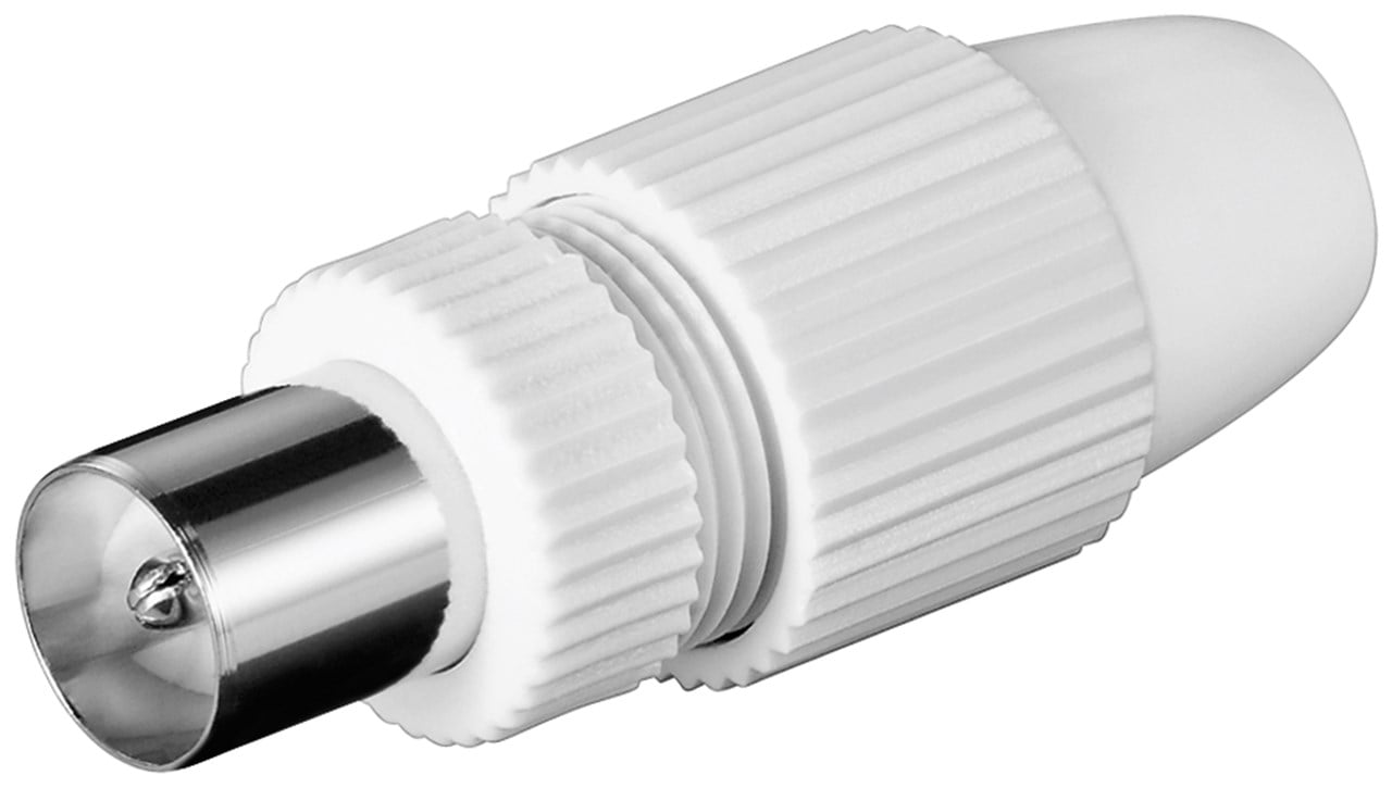 Adattatore Connettore Coassiale Maschio 9.5mm GOOBAY