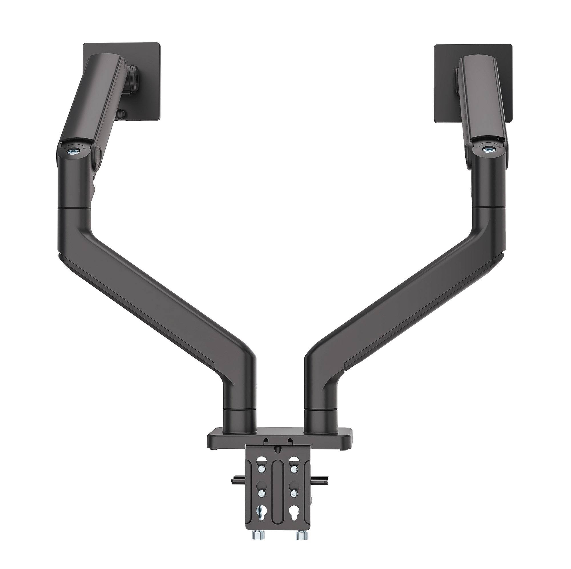 Supporto da Scrivania per Doppio Monitor 17-45'' con Molla Meccanica in Alluminio MANHATTAN - immagine 9