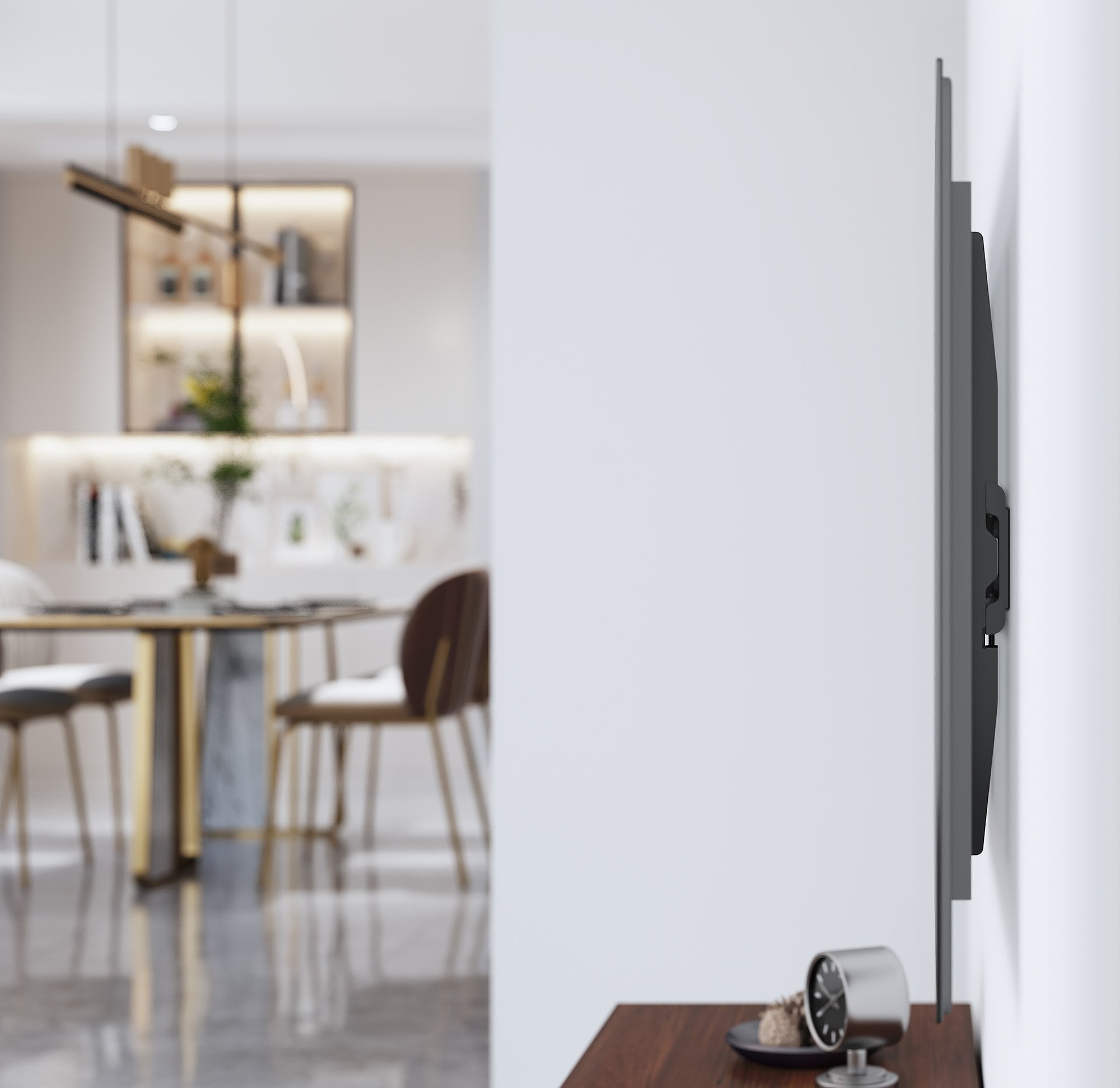 Staffa a Muro Fissa Low-Profile per TV 32-55'' MANHATTAN - immagine 8