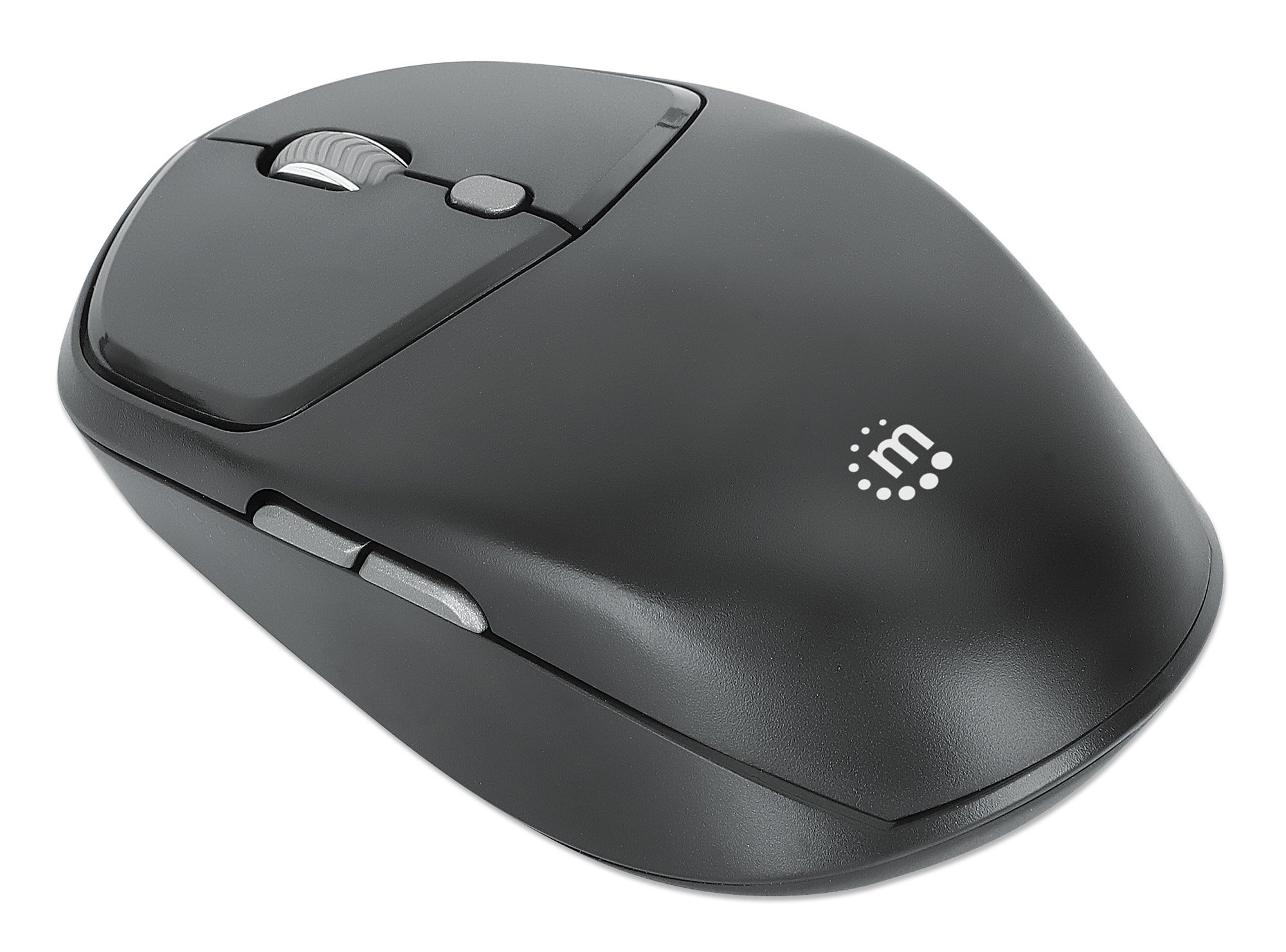 Mouse Ottico USB Wireless 1600dpi Compatto Nero MANHATTAN - immagine 8