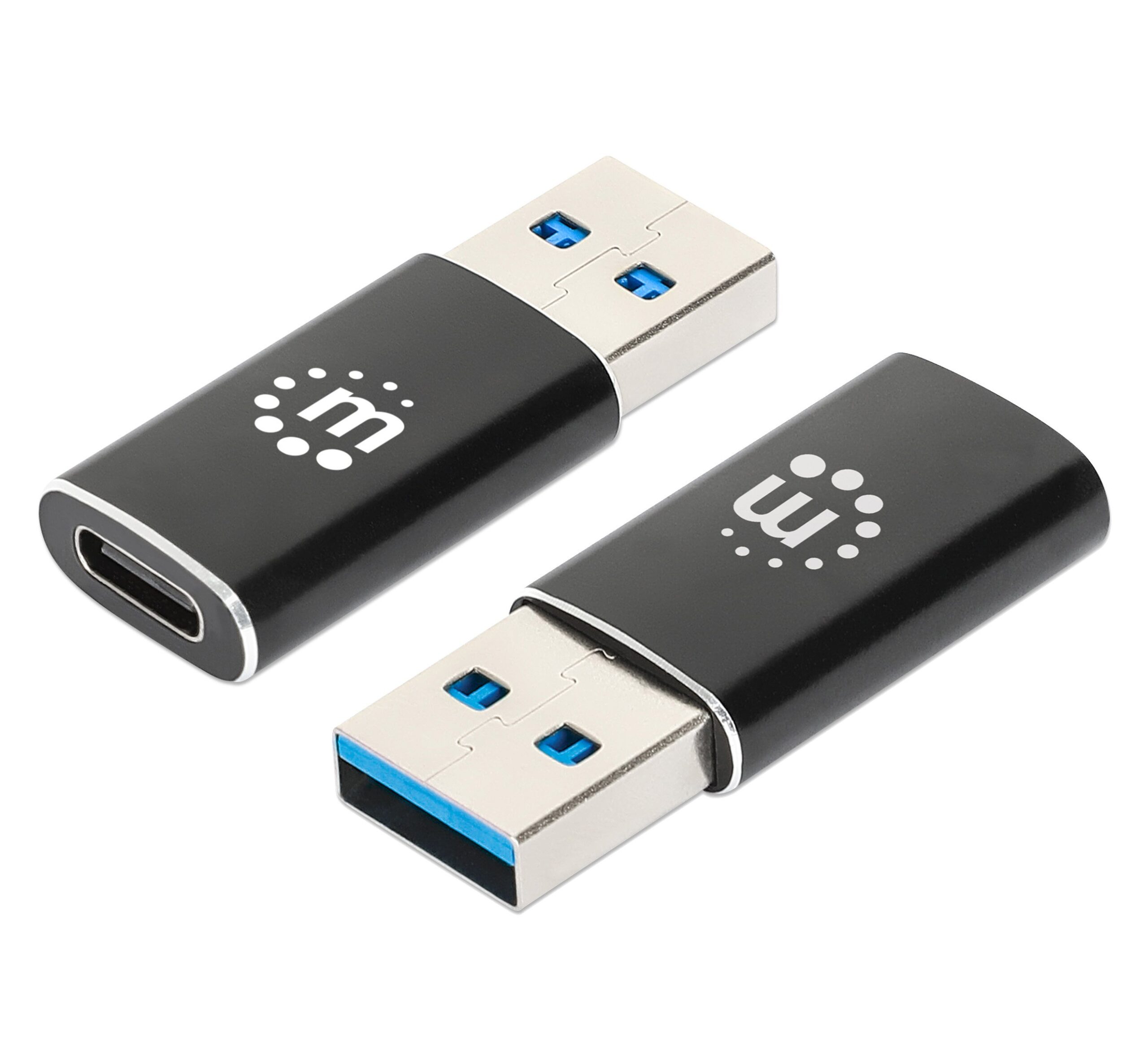 Adattatore Convertitore USB 3.2 USB-A Maschio a USB-C™ Femmina MANHATTAN