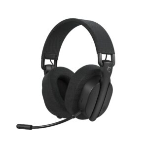 Cuffia Gaming Wireless BT con Microfono Nero FIRECREST WHITE SHARK
