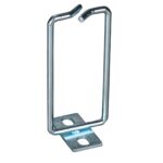 Anello Passacavi Frontale 40x80 mm in Acciaio Zincato per Armadi Rack OEM
