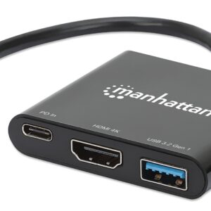 Docking Station USB-C&trade; a HDMI 3-in-1 con Power Delivery MANHATTAN