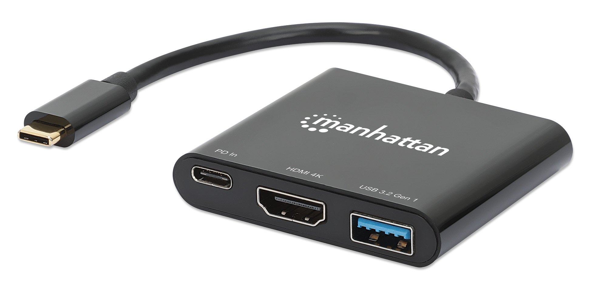 Docking Station USB-C™ a HDMI 3-in-1 con Power Delivery MANHATTAN