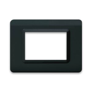 Placca Tecnopolimero S44 3 Moduli Grigio AVE