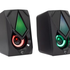 Set Altoparlanti Gaming Speakers USB RGB WHITE SHARK